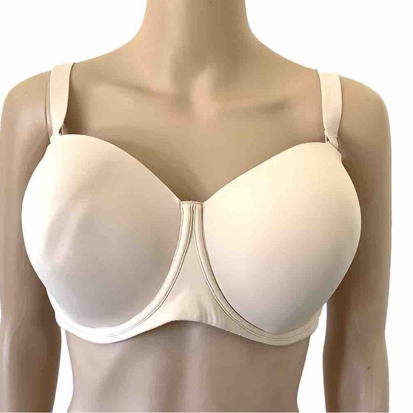 Skims Fits Everybody Strapless Bra 40DDD in Sand color, BA-BAN-3151 - Picture 5 of 14